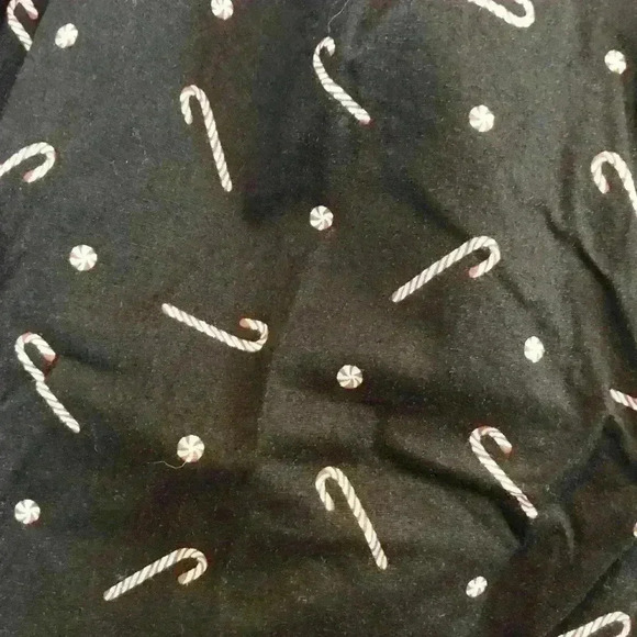 NWT JCrew Candy Cane, Black Boxer Shorts, Large - Picture 3 of 5